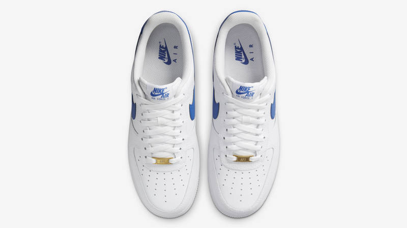 Nike Air Force 1 White Royal Middle