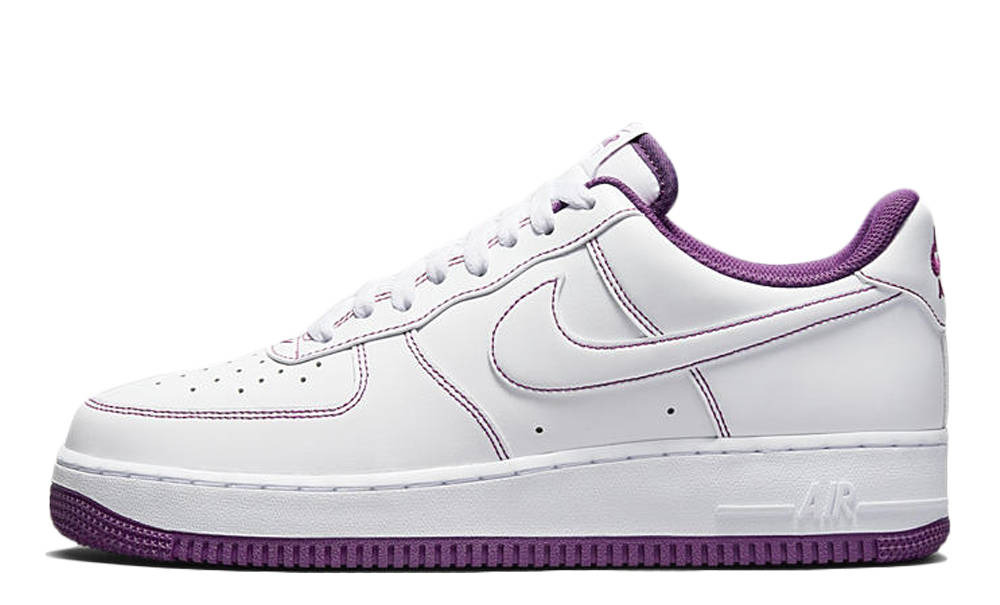 purple sole air force 1