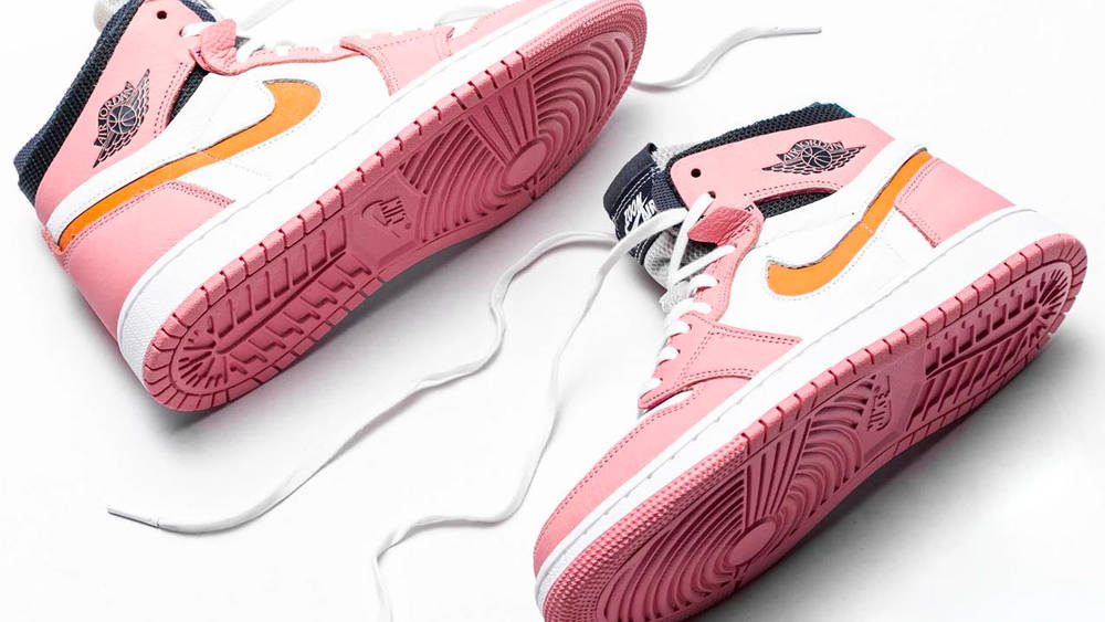 Image via SNEAKERBOX Nike Air Jordan 1 Zoom CMFT Pink Glaze Featured