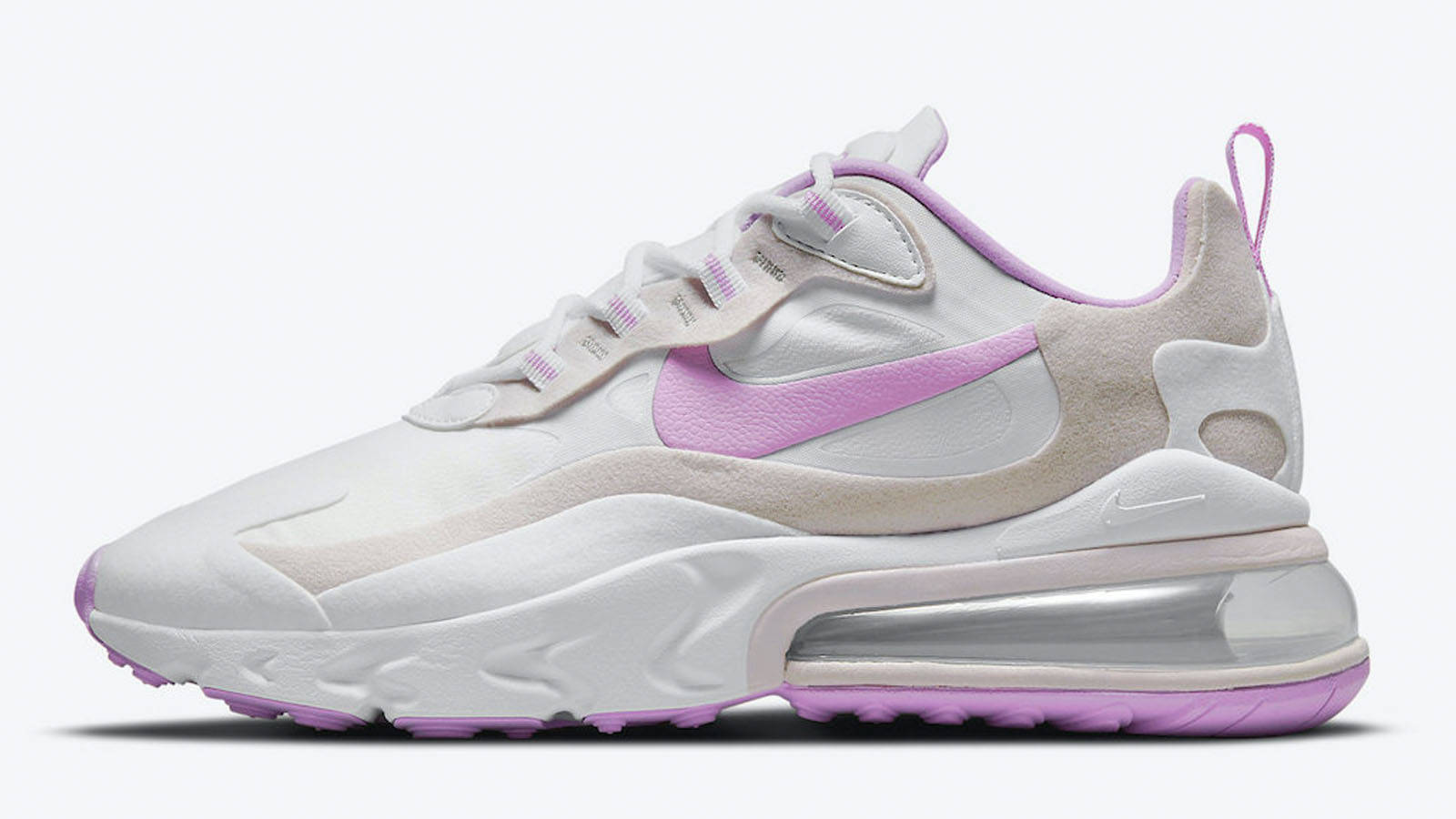 nike air max 270 react pink lilac