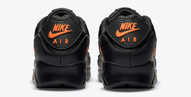 nike black and orange air max