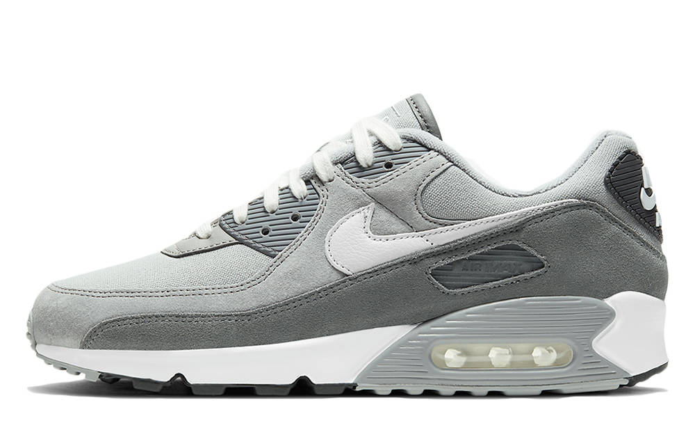 grey and white air max 90