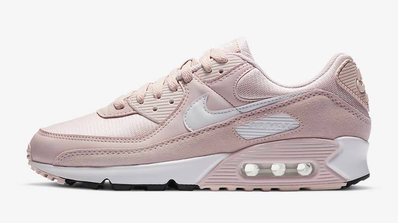 Nike Air Max 90 pink white