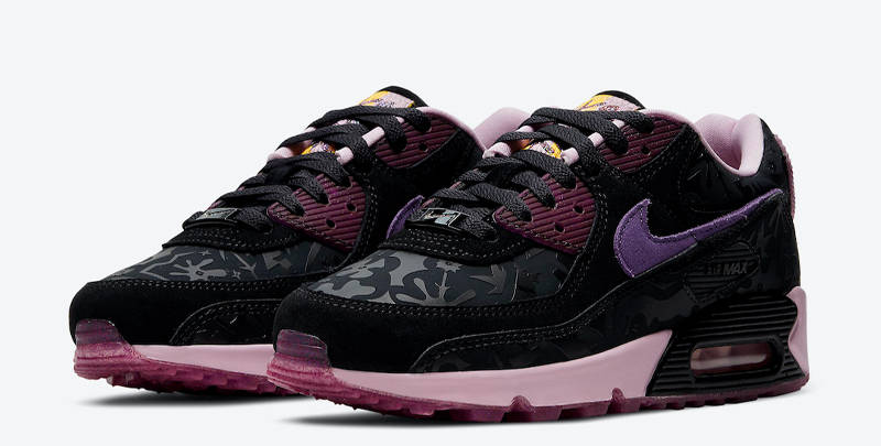Nike Air Max 90 SE Black Arctic Pink
