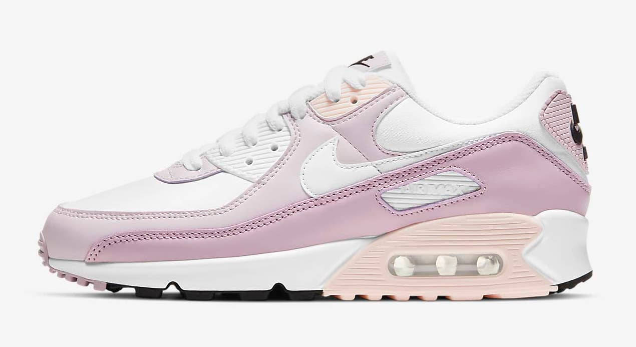 Nike Air Max 90 White Pink Purple
