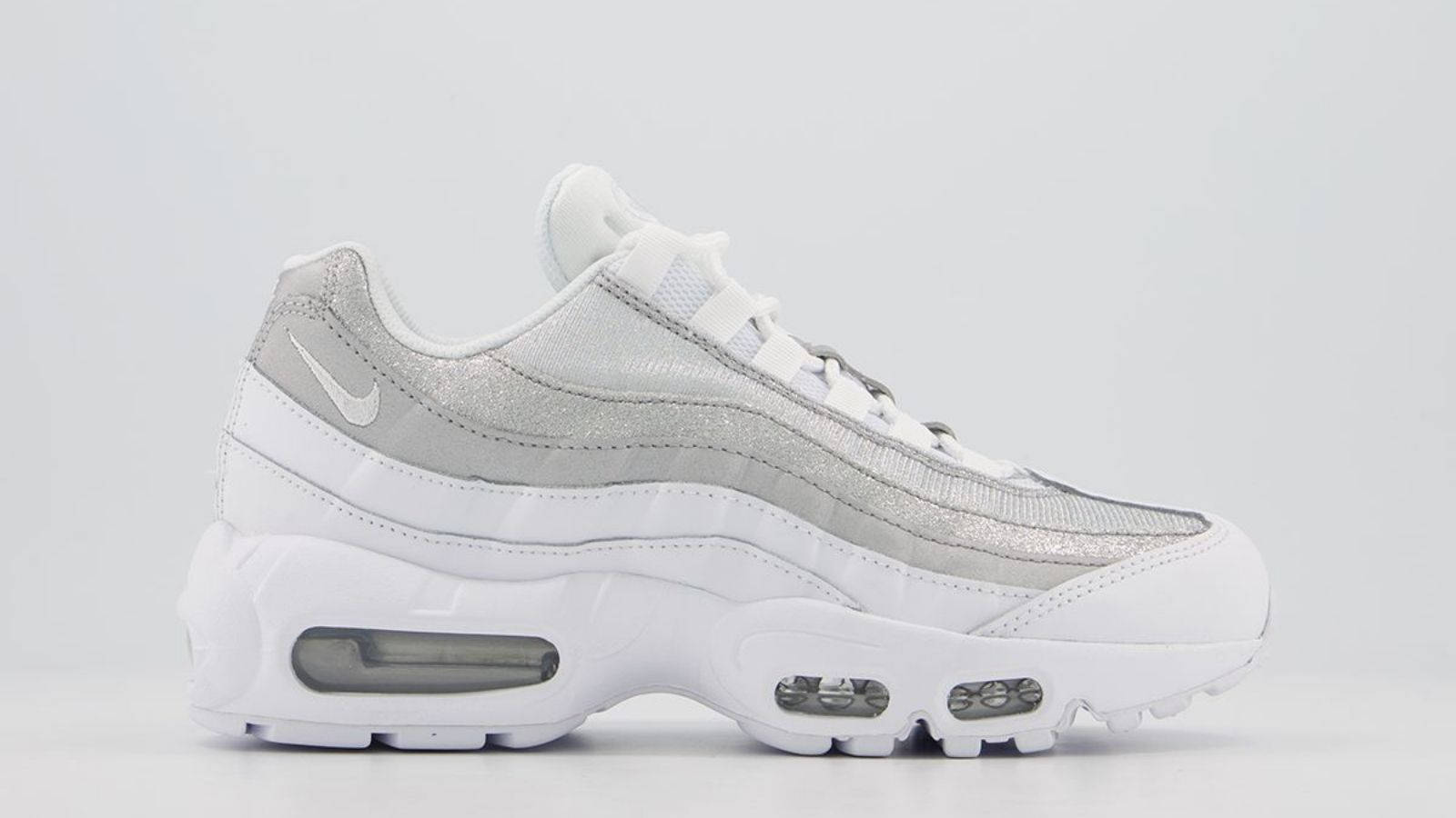 Nike Air Max 95 White Metallic Silver