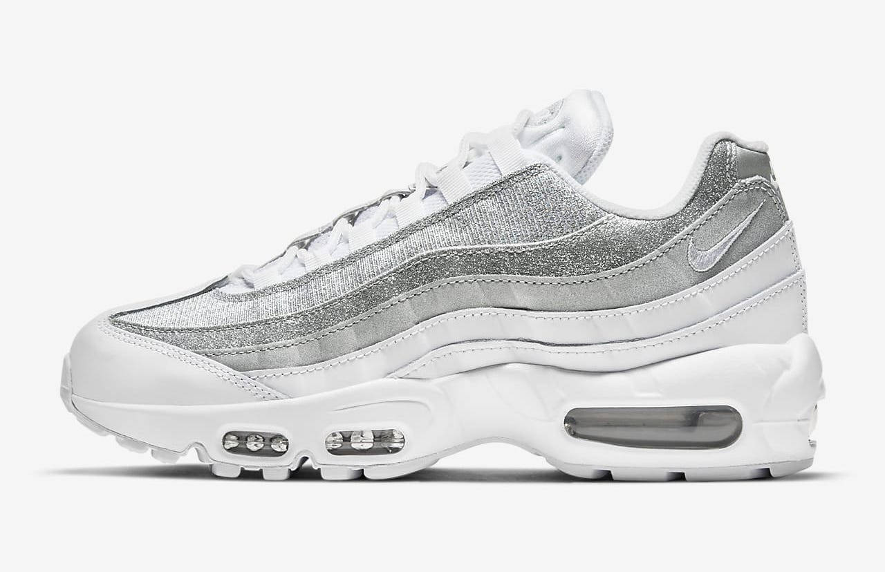 Nike Air Max 95 White Silver