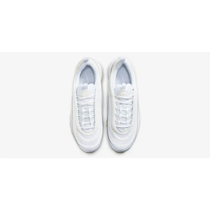 The Nike WMNS Air Max 97 Triple White Is A Clean Pair For Summer •