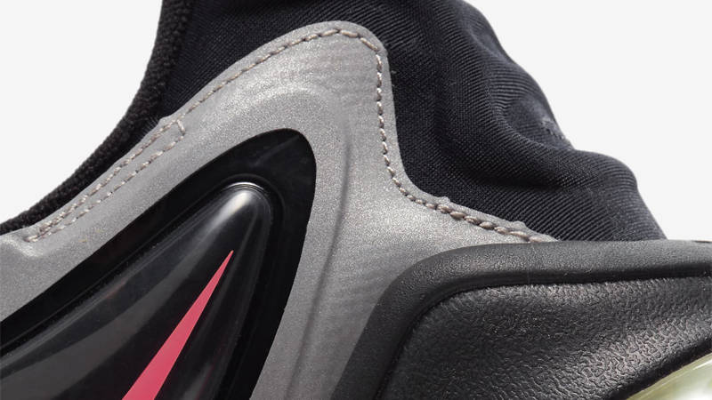 Nike Air Max Zephyr EOI Metallic Silver Bright Crimson Closeup