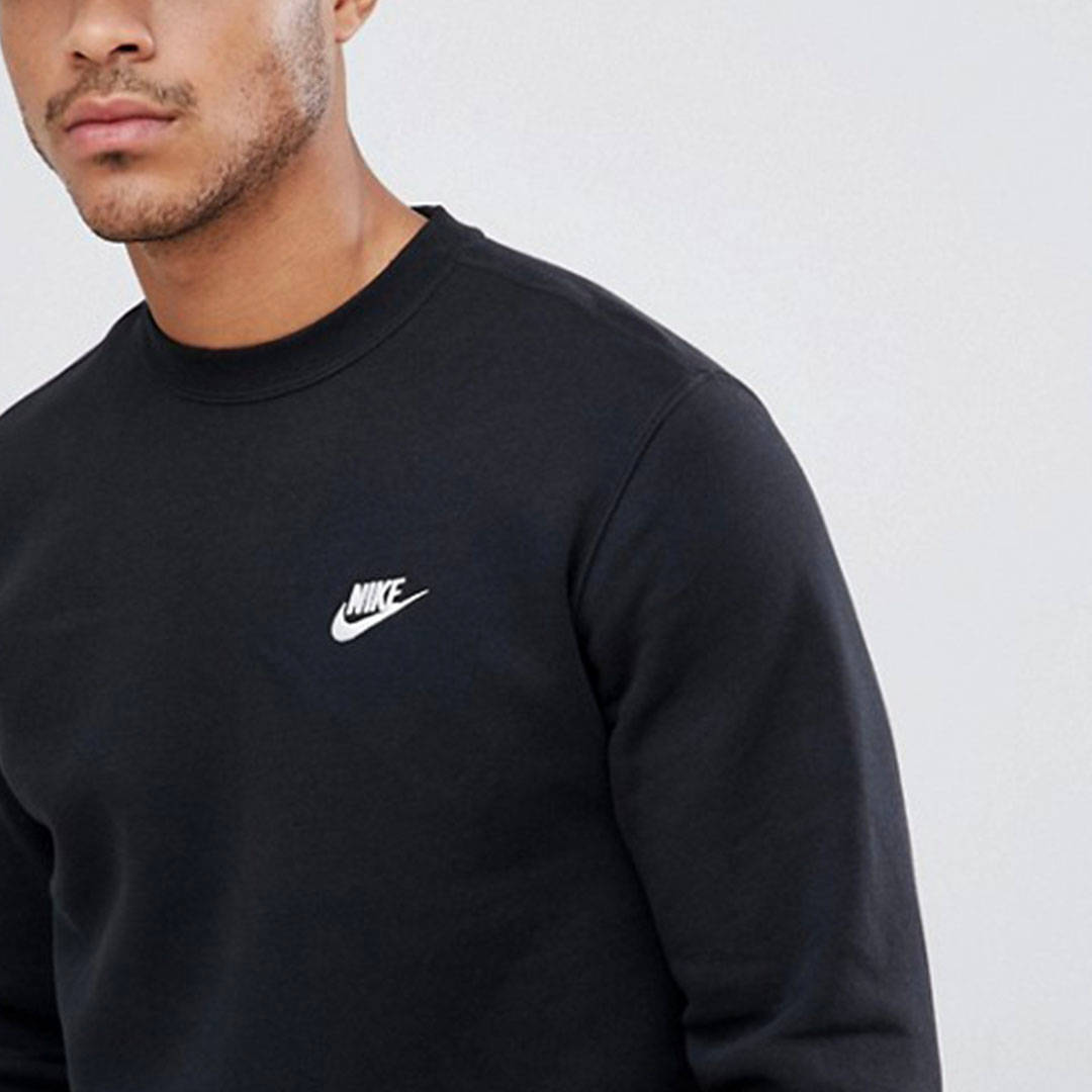 Nike Black Crew Neck Sweatshirt