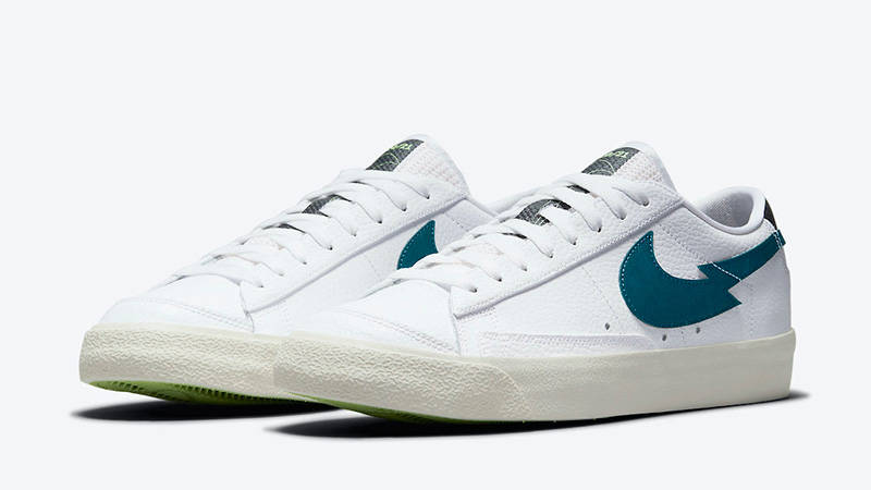 Nike Blazer Low Aquamarine DJ6895-100 front