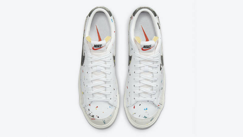 nike paint splatter blazers