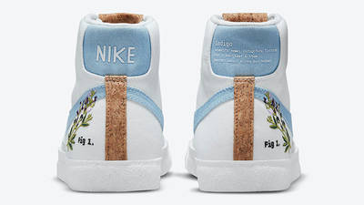 nike indigo shoes floral