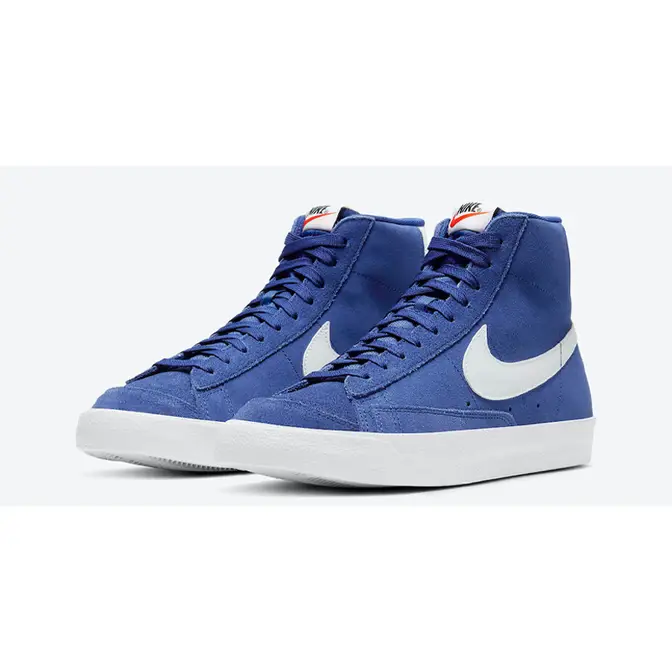 Nike Blazer Mid 77 Suede Royal Blue | Where To Buy | CI1172-402 | The ...