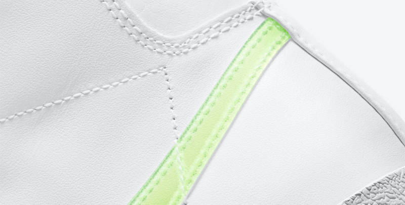 Nike Blazer Mid Green Swoosh
