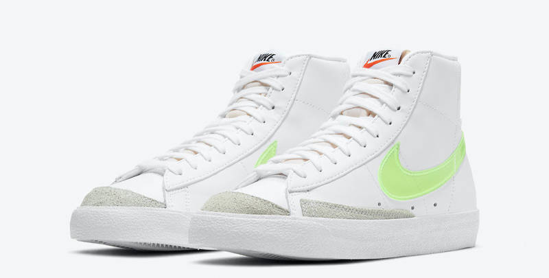 lime green nike blazer
