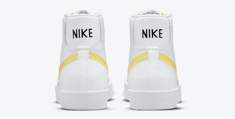 Nike Blazer Mid Yellow Swoosh