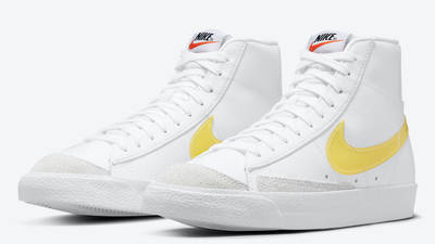 Nike Blazer Mid Yellow Swoosh