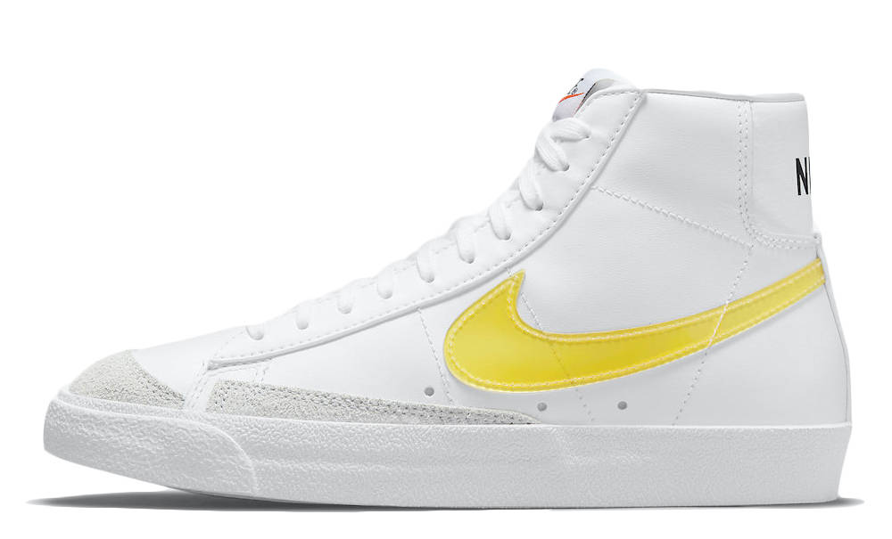 Nike Blazer Mid Yellow Swoosh