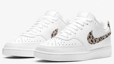 nike with leopard swoosh