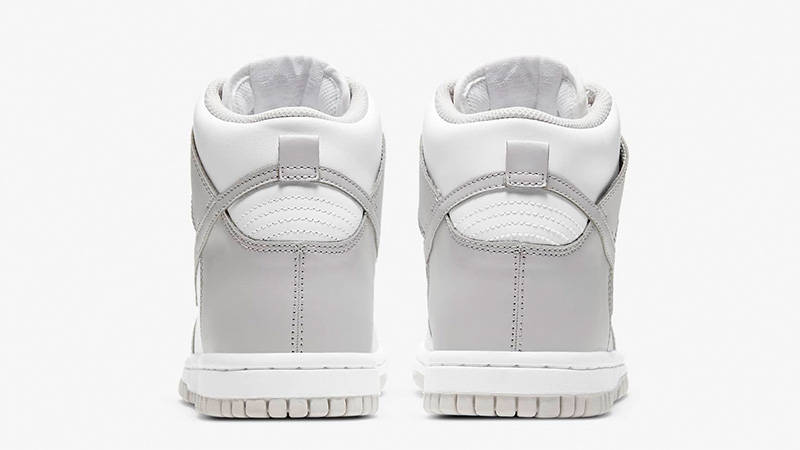 Nike Dunk High Vast Grey GS back