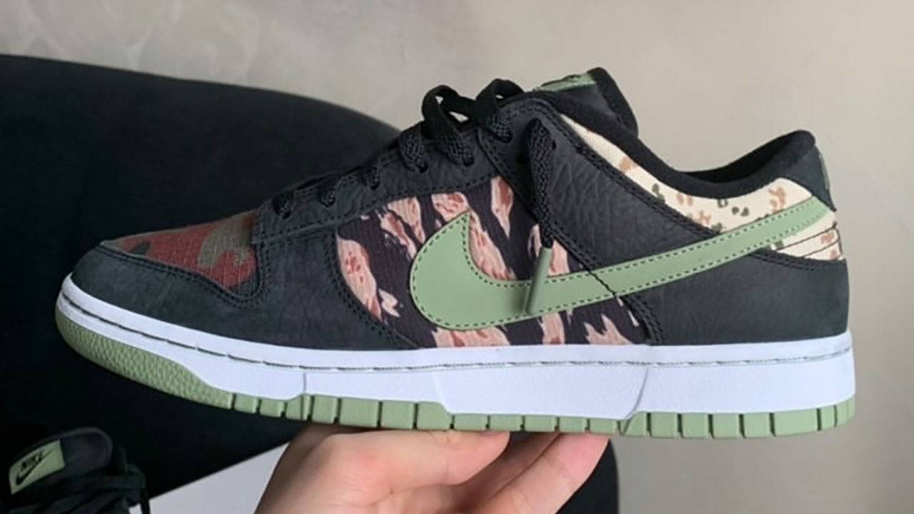 nike dunk low camo 2