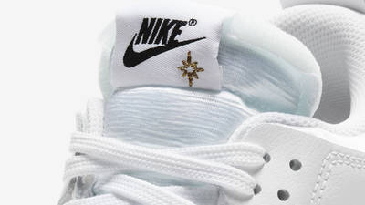 Nike Dunk Low Disrupt White Metallic Gold