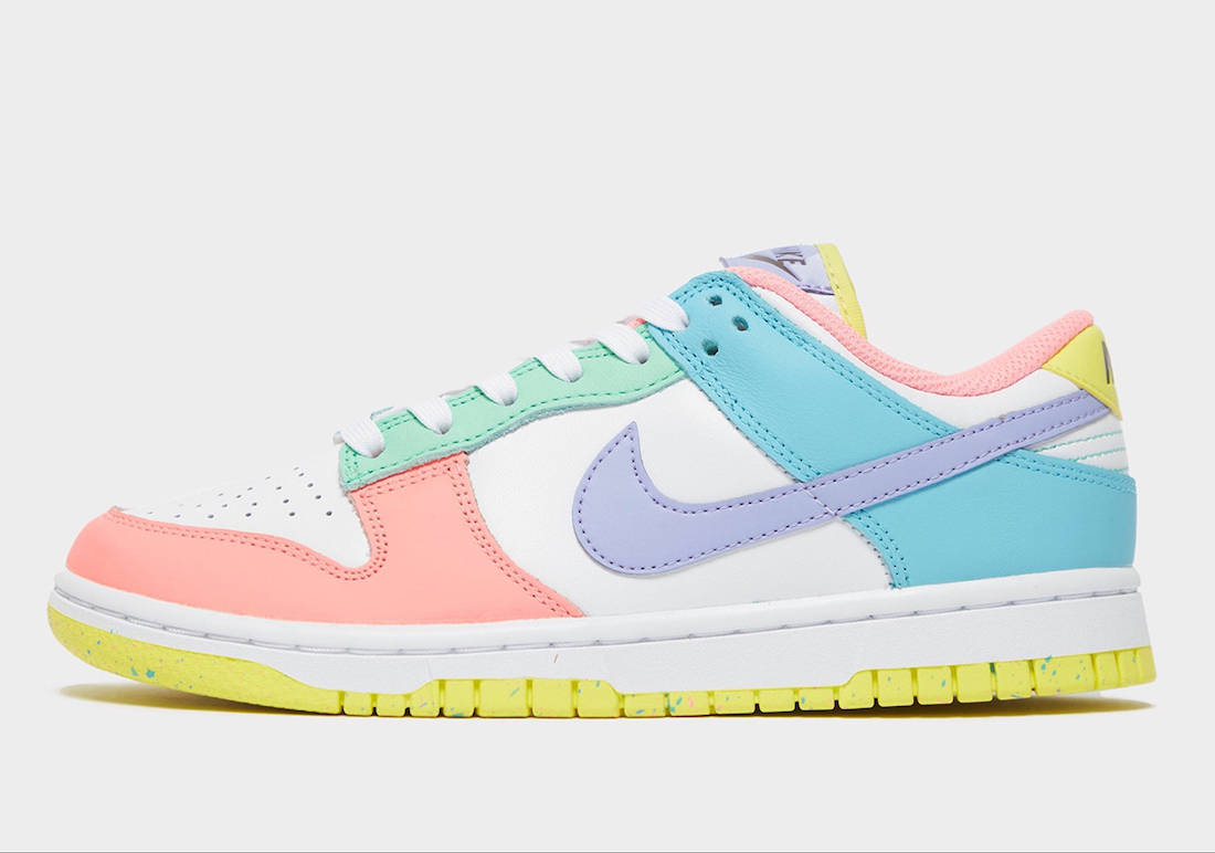 Nike Dunk Low Light Soft Pink Multi