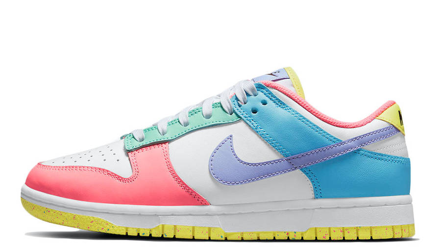 colourful nike dunks