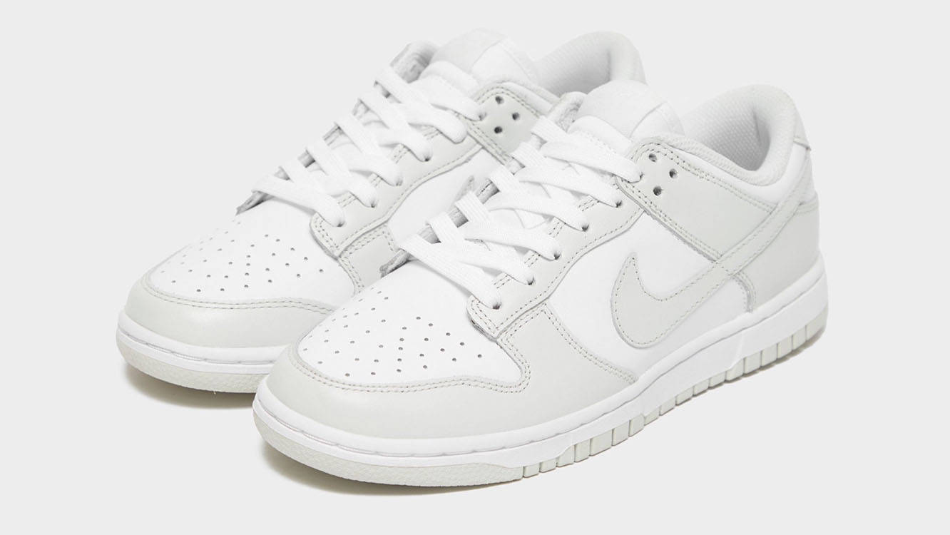 Nike dunk low Photon Dust White Grey