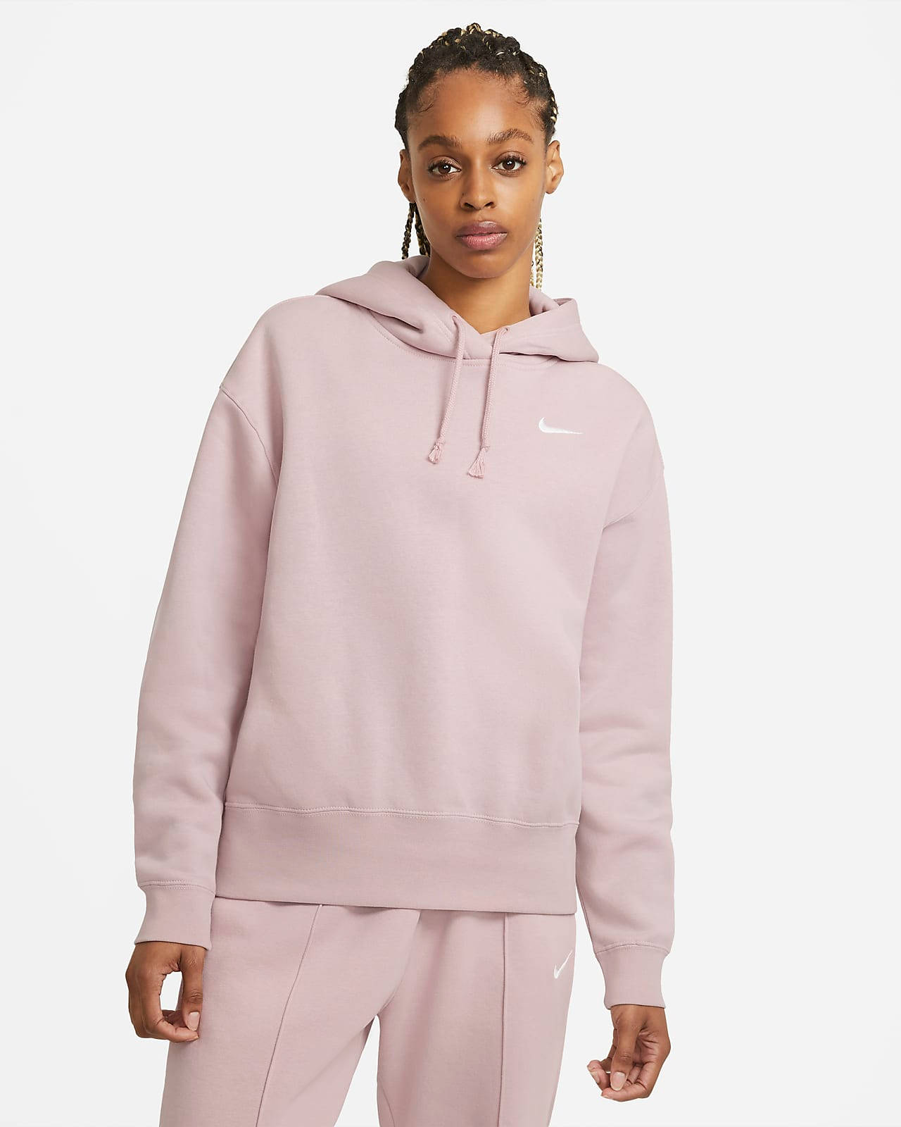 Nike hoodie pink