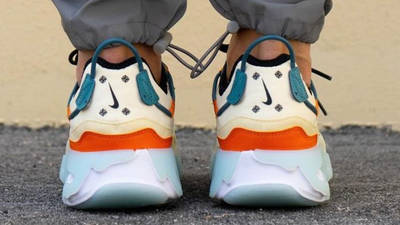 Nike React Live Off-White On Foot Back