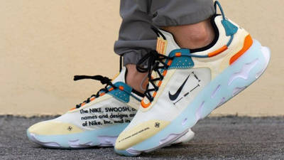 Nike React Live Off-White On Foot