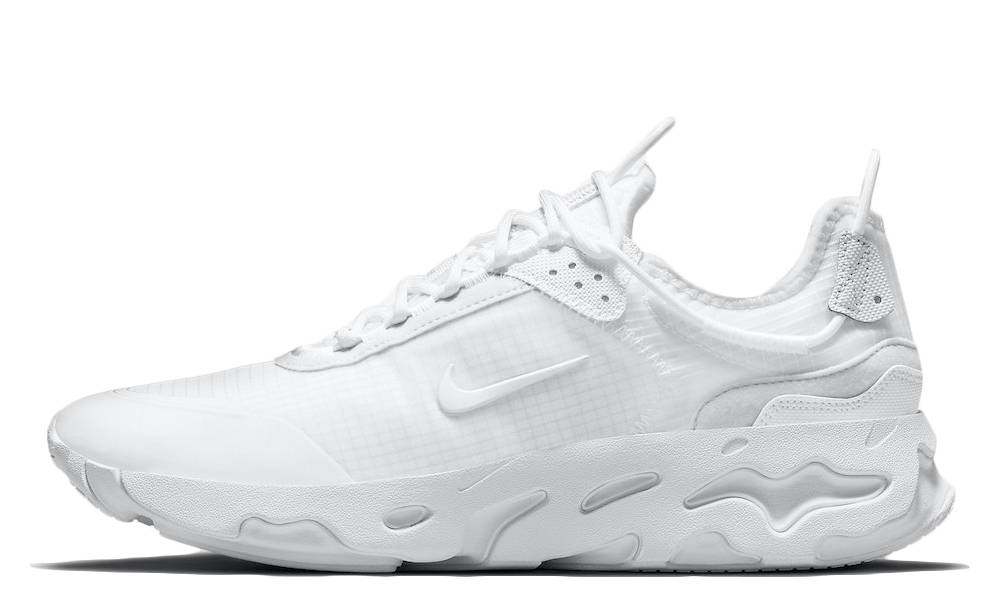 nike react sertu triple white