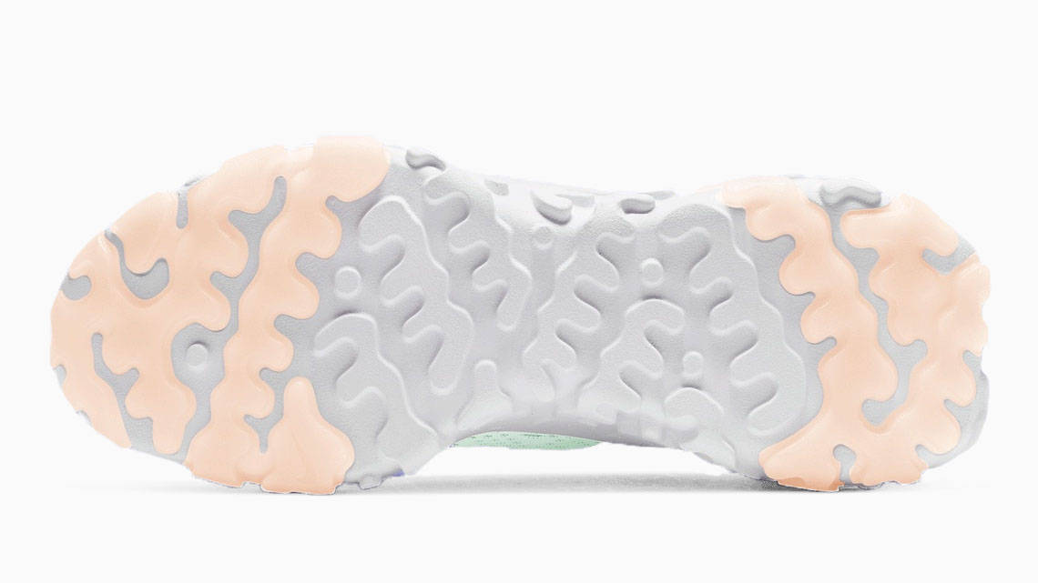 Nike React Vision Barely Green Outsole