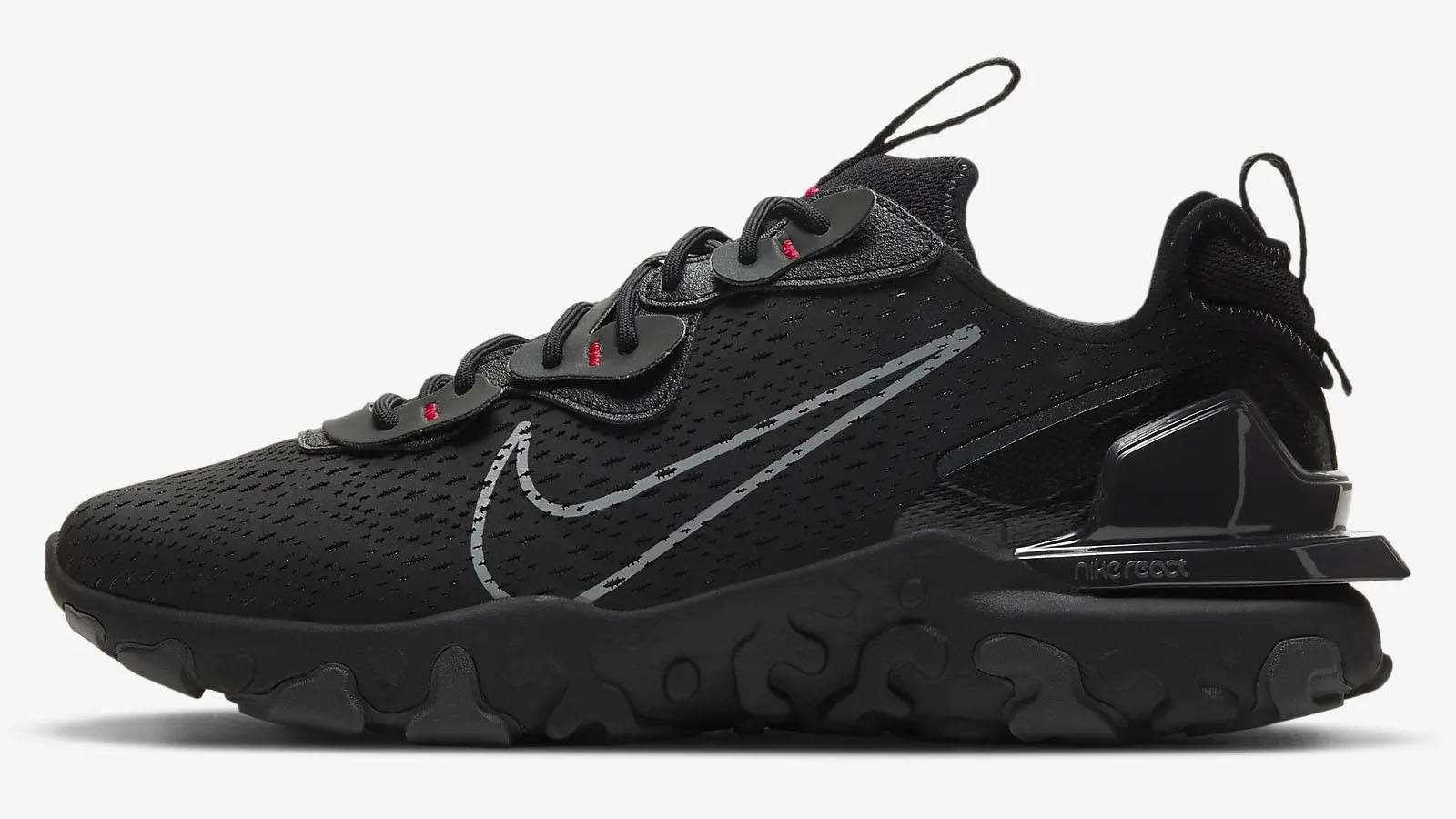 Nike React Vision Black Red News