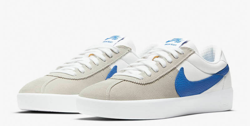 Nike SB Bruin React Summit White Blue Front