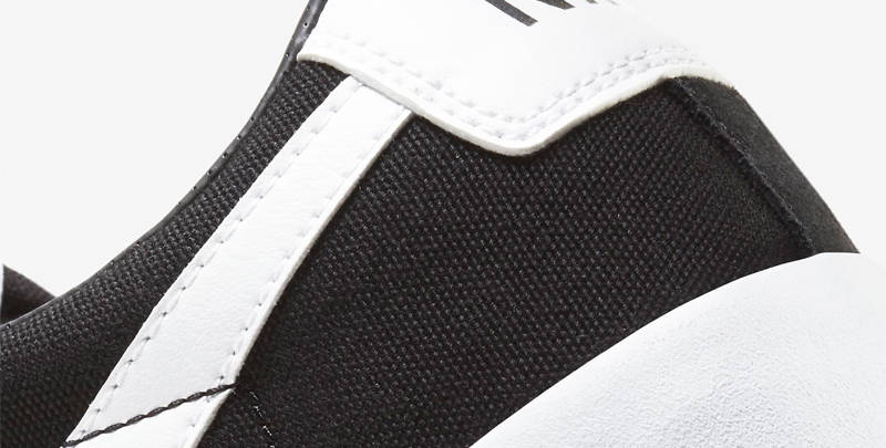 Nike SB Zoom Blazer Low Pro GT Black White Closeup