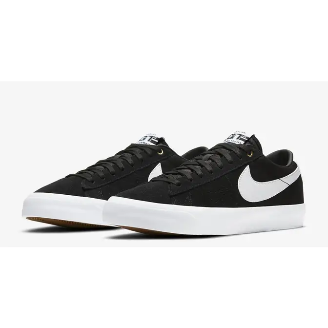 Nike SB Zoom Blazer Low Pro GT Black White | Where To Buy | DC7695-002 ...