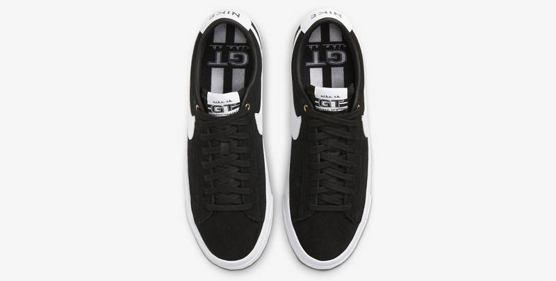 Nike SB Zoom Blazer Low Pro GT Black White Middle