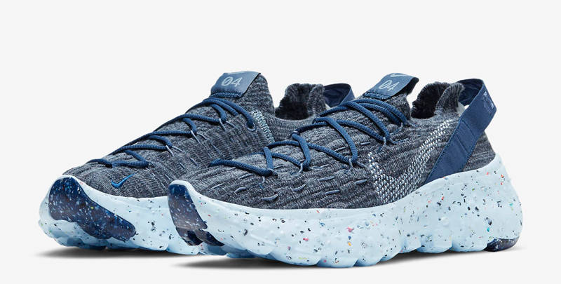 Nike Space Hippie 04 Mystic Navy Womens Front