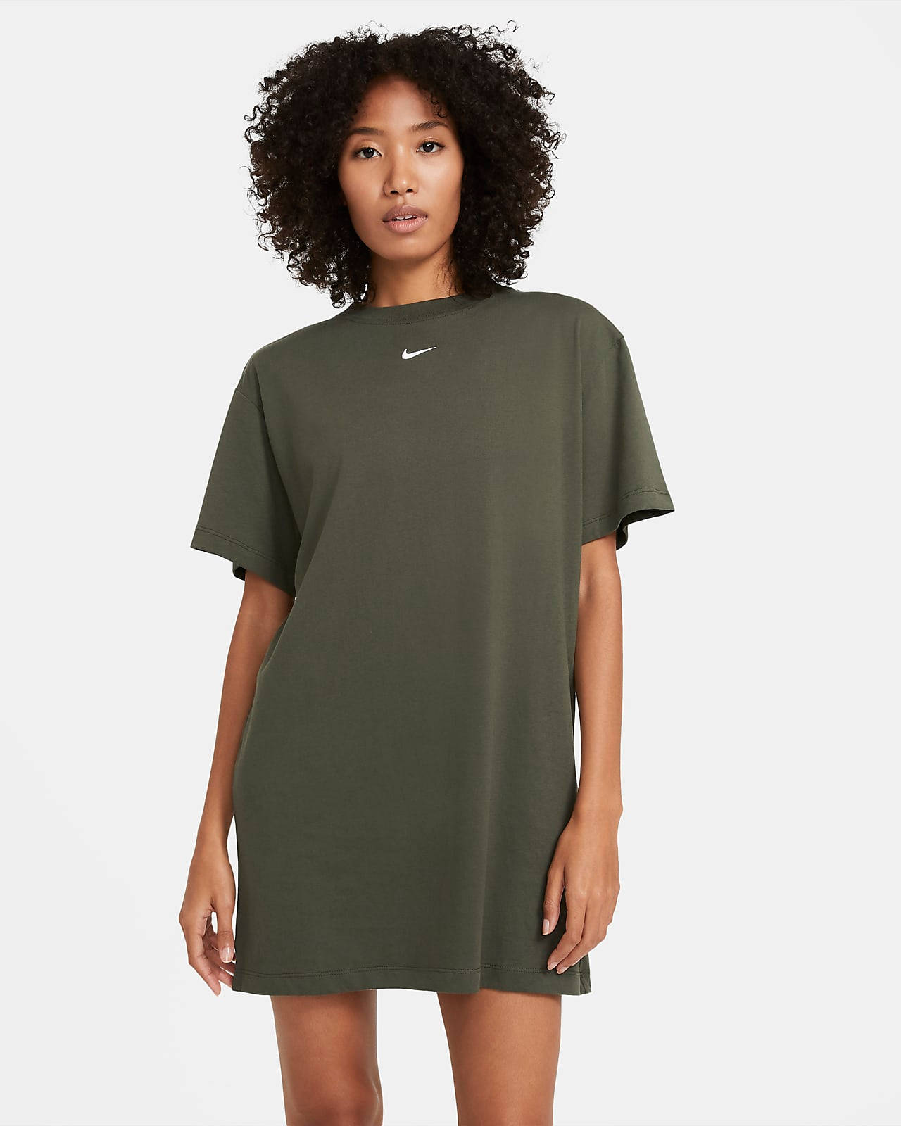 Nike Sportswear Long T-Shirt Khaki