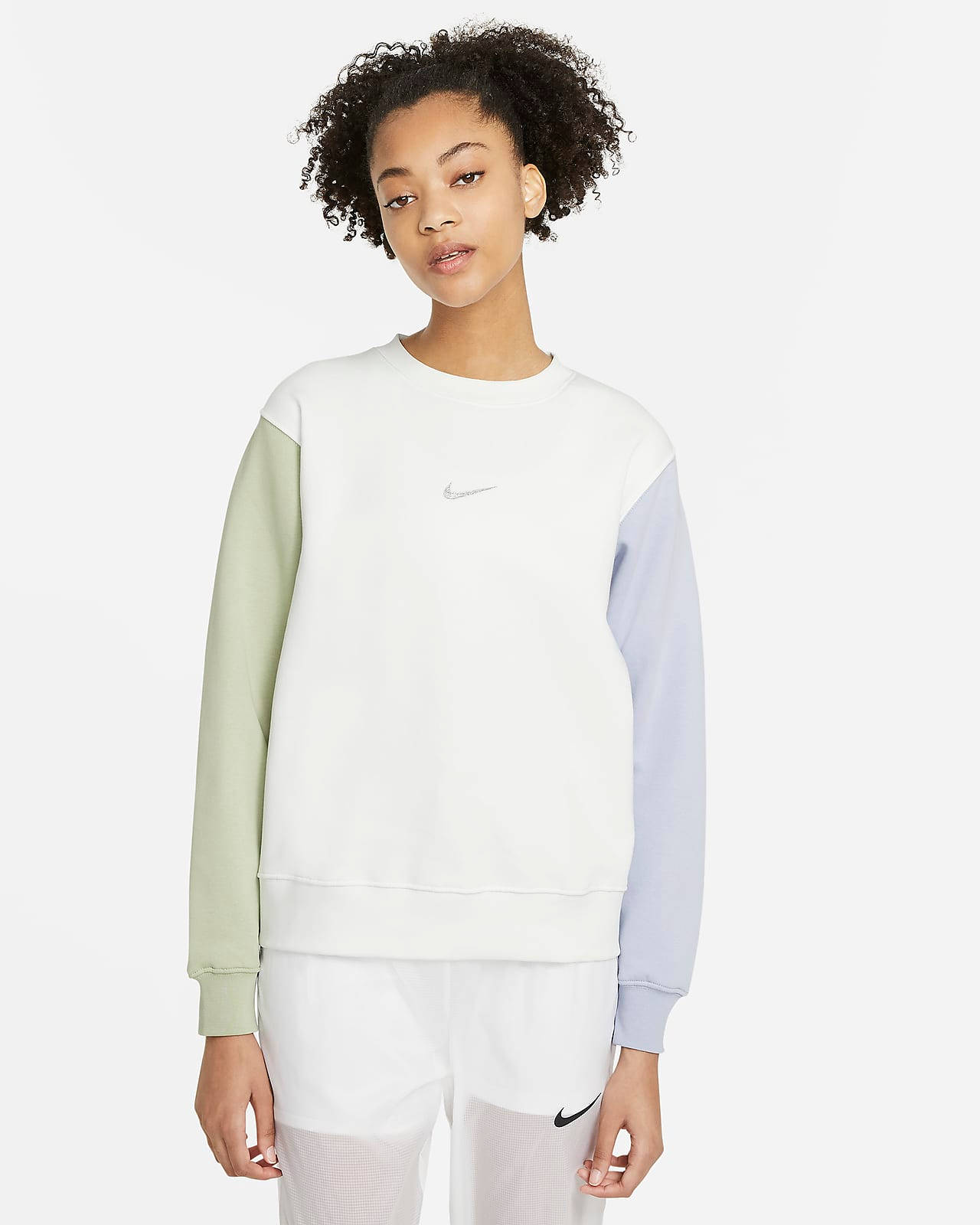 Nike Sportswear Sweatshirt white blue