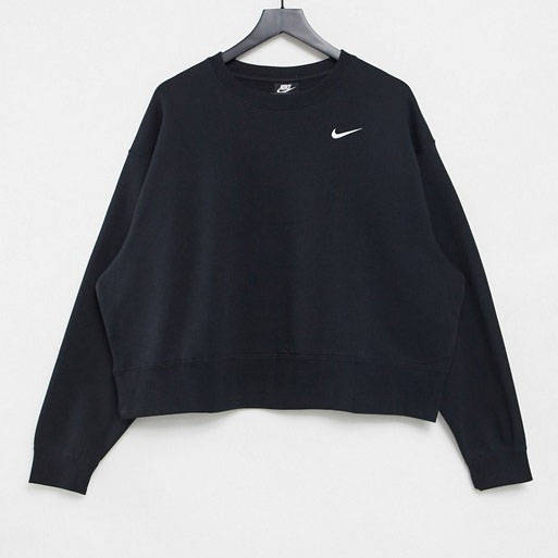 Nike sweatshirt black asos