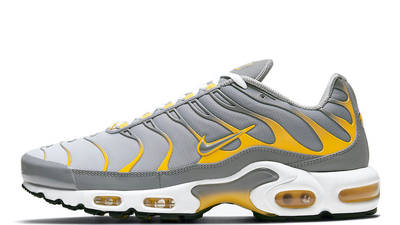 nike tuned 1 grey yellow grey