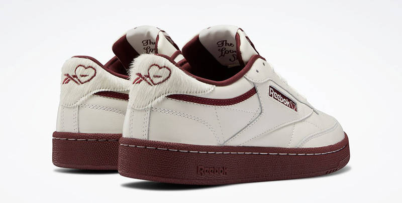 Reebok Club C 85 Chalk Merlot