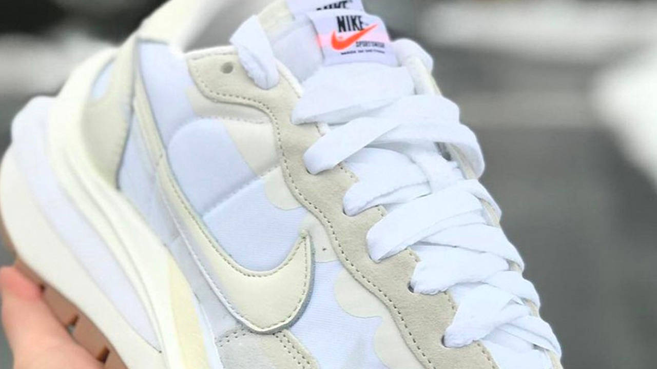 sacai x Nike VaporWaffle "Sail Gum"