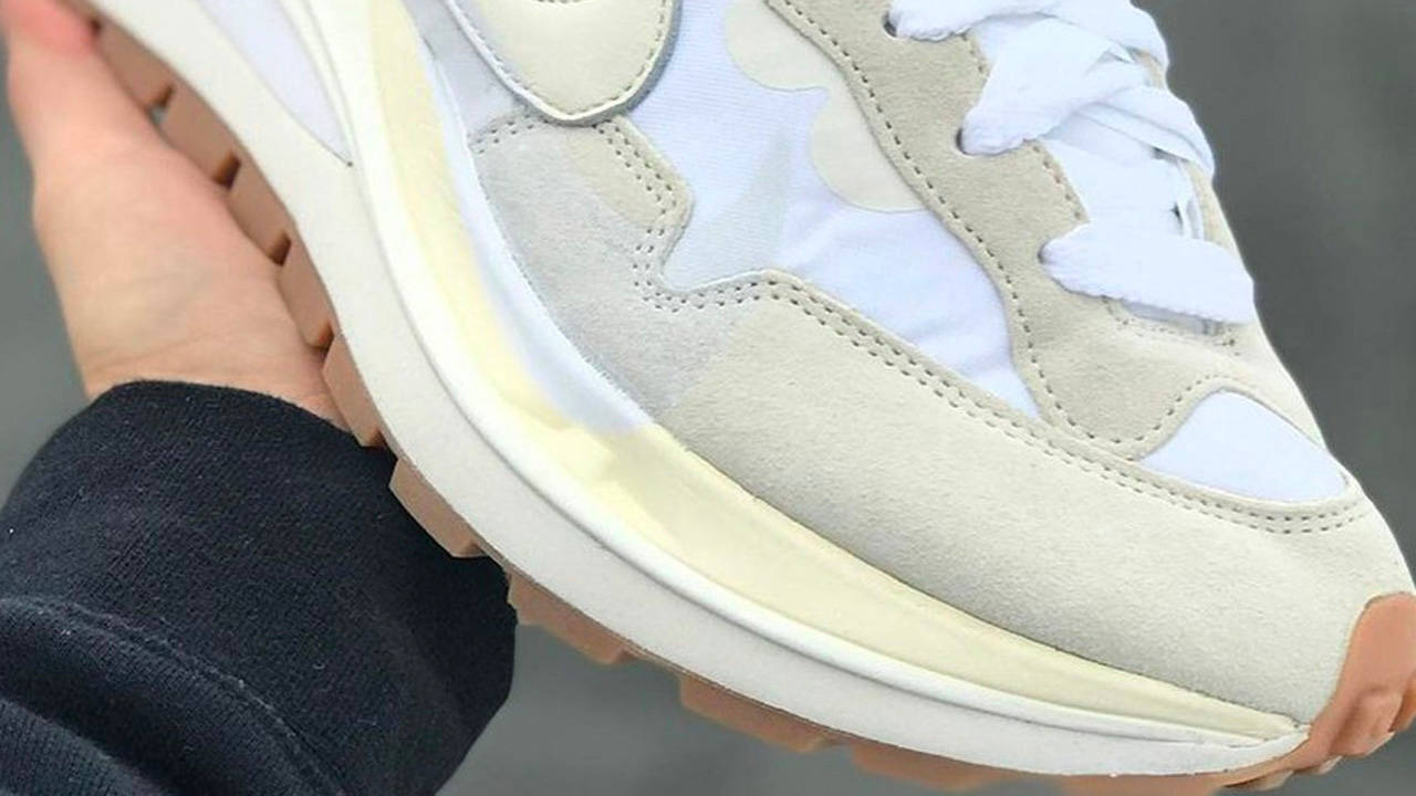 sacai x Nike VaporWaffle "Sail Gum"