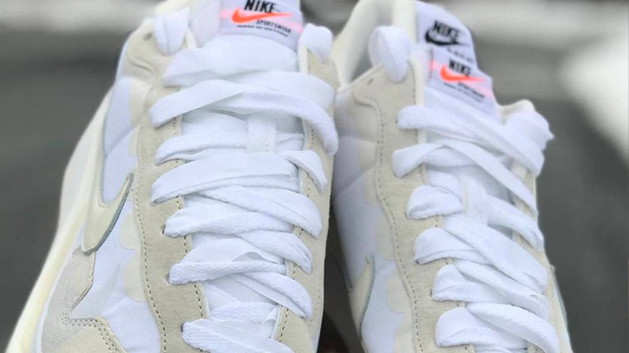 sacai x Nike VaporWaffle "Sail Gum"