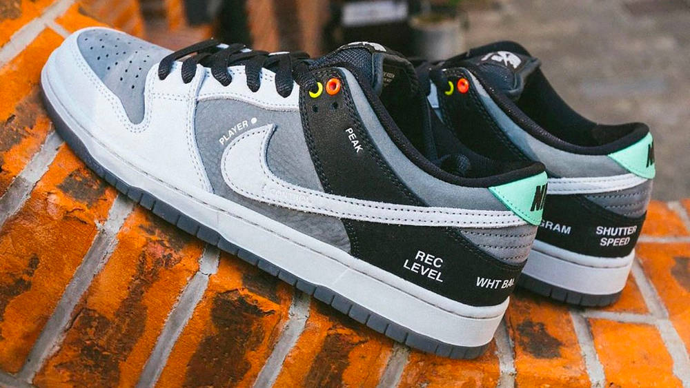 Image via nikesbornothing This Nike SB Dunk Low Is Inspired by a Classic Sony Camcorder